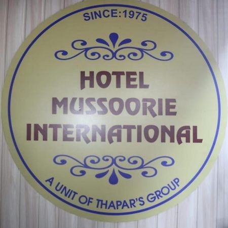 Hotel The Mussoorie International Zewnętrze zdjęcie